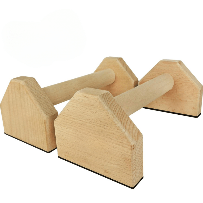 NovaFlex Wooden Push-Up Bars For Stable Calisthenics Training | Temsk