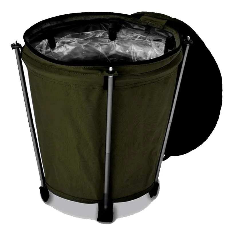 TrailNest Foldable Camping Bin With Oxford Fabric And 20 Litre Capacity PVC Lining | Temsk