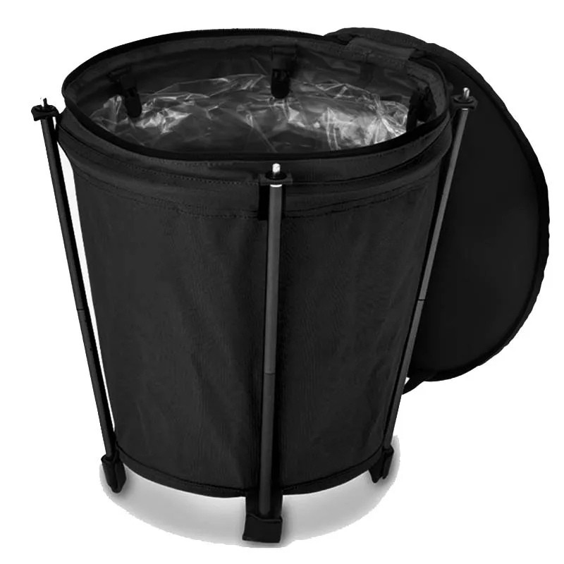 TrailNest Foldable Camping Bin With Oxford Fabric And 20 Litre Capacity PVC Lining | Temsk
