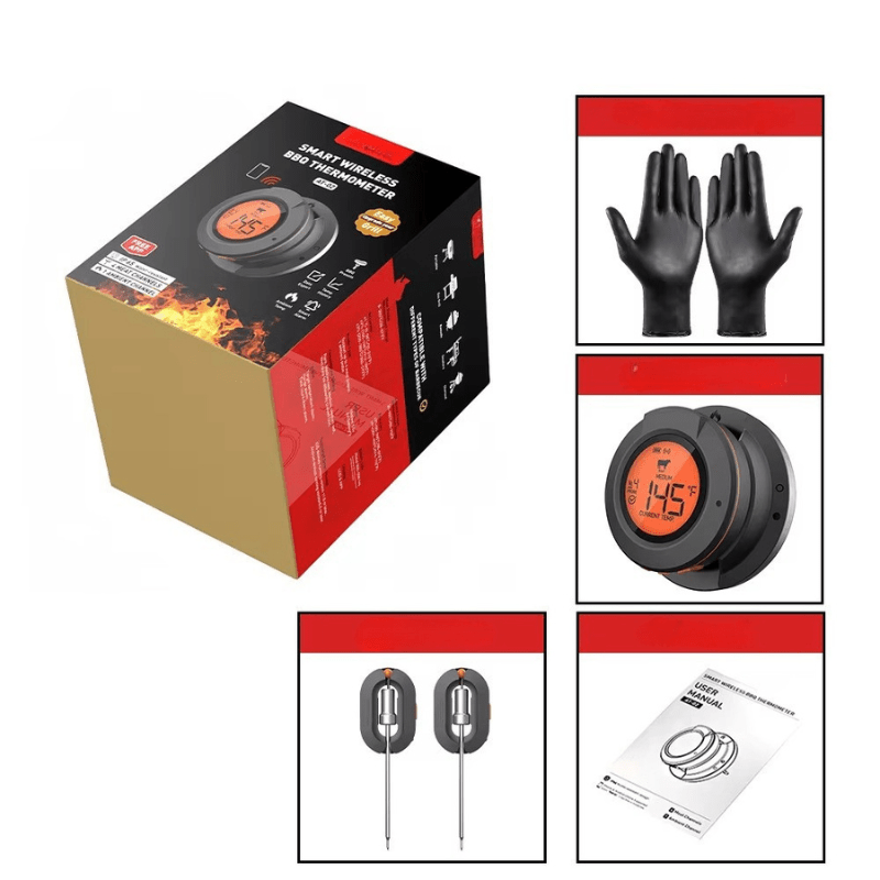 AeroTemp Pro Wireless Meat Thermometer for Barbecue and Grilling | Temsk