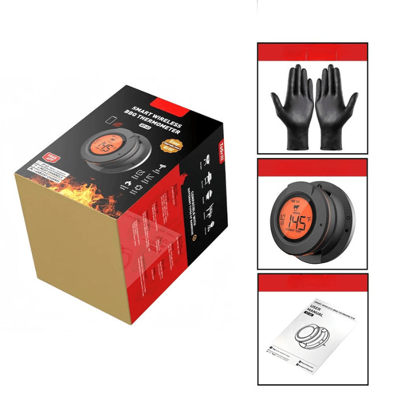 AeroTemp Pro Wireless Meat Thermometer for Barbecue and Grilling | Temsk