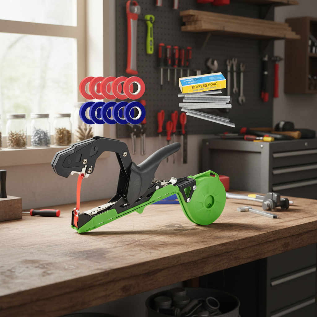 VineTether Pro Efficient Plant Tying Device For Secure Supports | Temsk