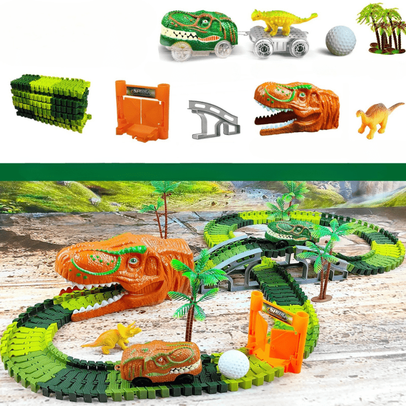 Jurassic Track Adventure Interactive Dino Train Game For Kids Aged 3 And Up | Temsk