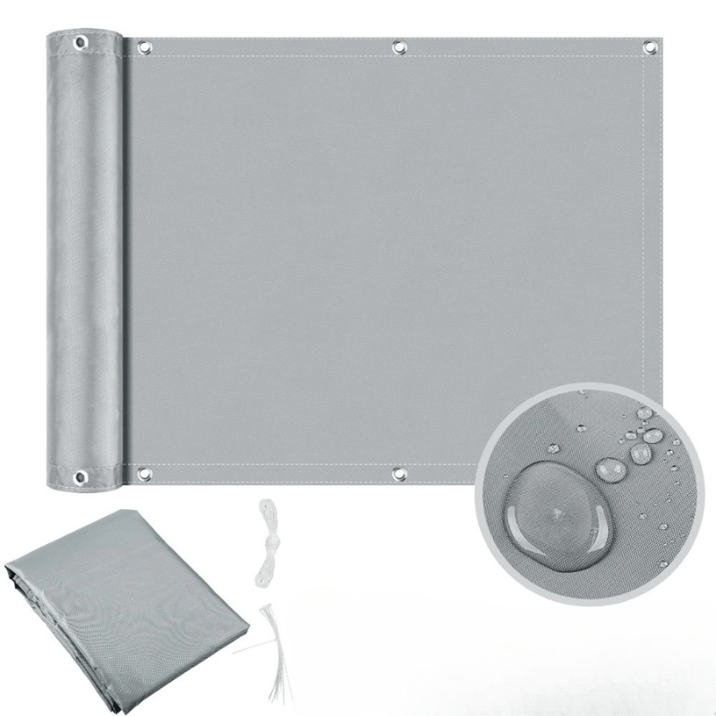 GardenShield UV and Waterproof Privacy Fence for Balcony, Garden, and Pool Areas | Temsk