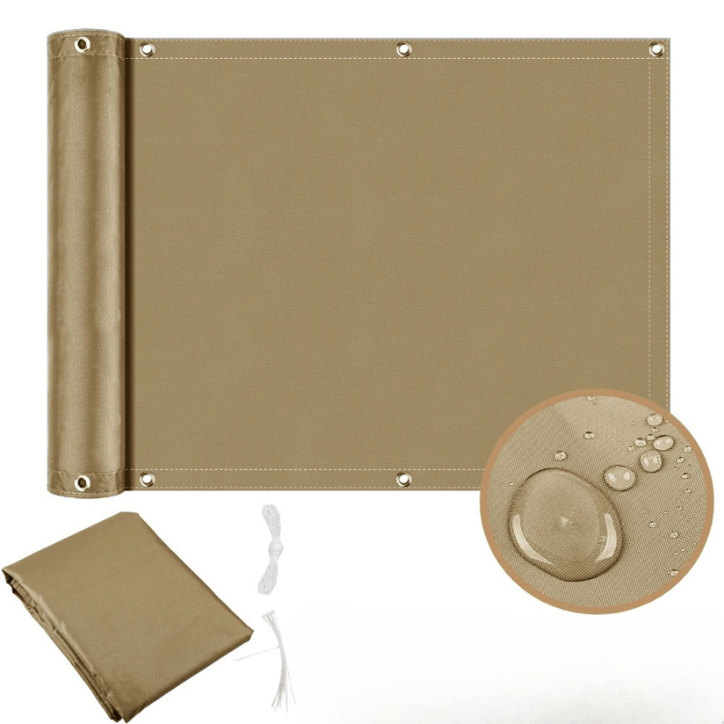 Verdant Shield Privacy Screen For Fences With UV And Waterproof Cover | Temsk