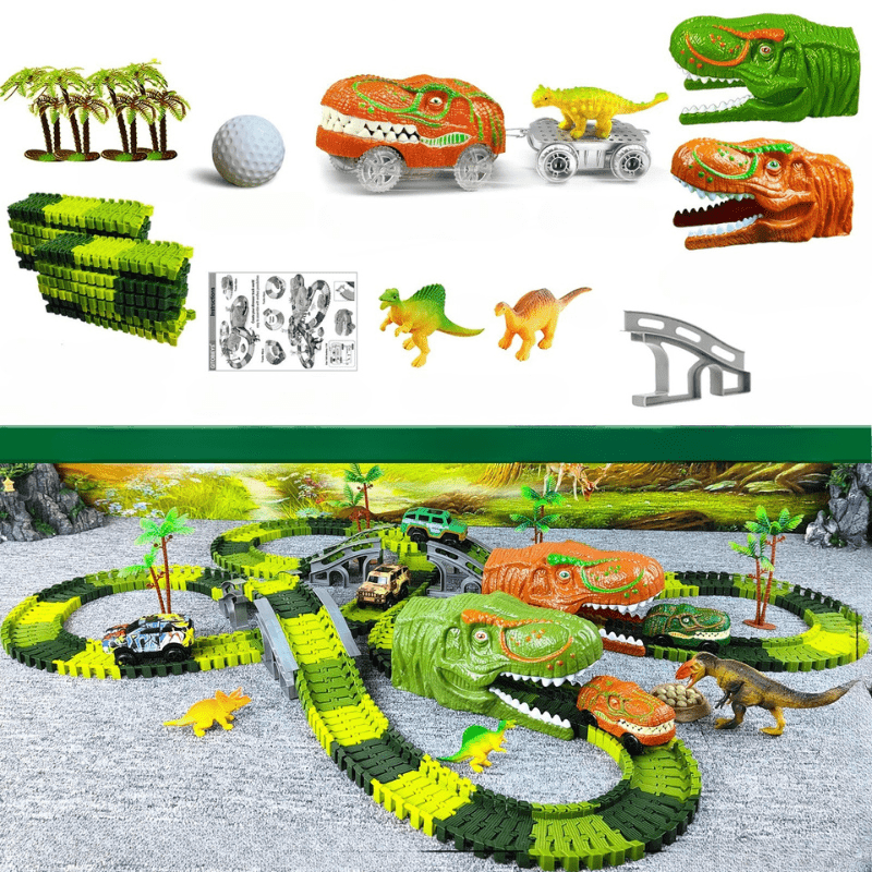 Jurassic Track Adventure Interactive Dino Train Game For Kids Aged 3 And Up | Temsk