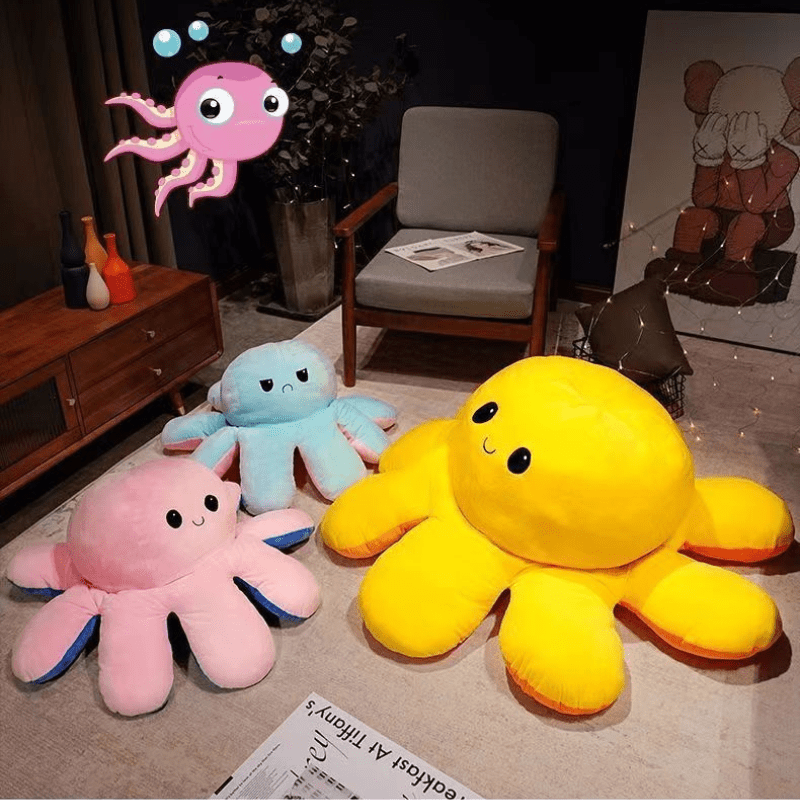 Snuggle Octo Plush - Cuddly Octopus for Kids and Hugs | Temsk