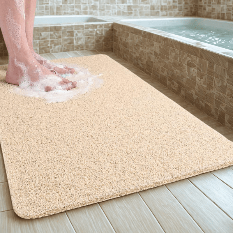 AquaGuard Non Slip Shower Mat With Hygienic Drainage System | Temsk