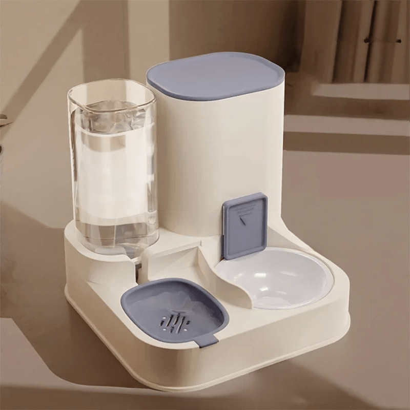 PetAqua Automatic Food and Water Dispenser for Pets | Temsk