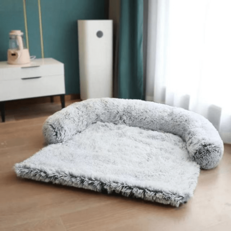 CozyPaw Plush Pet Sofa for Soft Sleep and Furniture Protection | Temsk