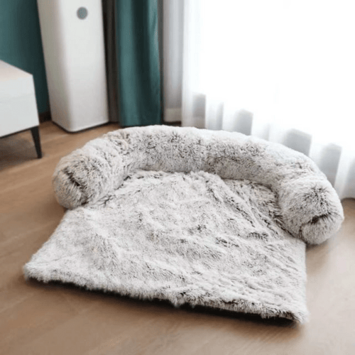 CozyPaw Plush Pet Sofa For Soft Sleep And Furniture Protection Temsk