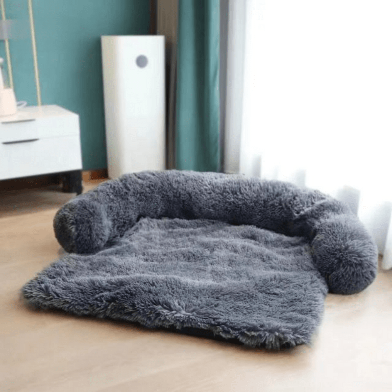 CozyPaw Plush Pet Sofa for Soft Sleep and Furniture Protection | Temsk