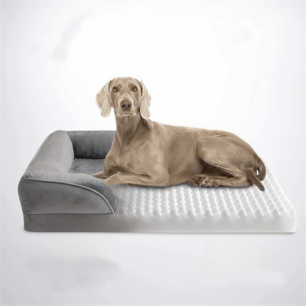 CosyNest Orthopedic Dog Bed With Removable Velvet Cover | Temsk