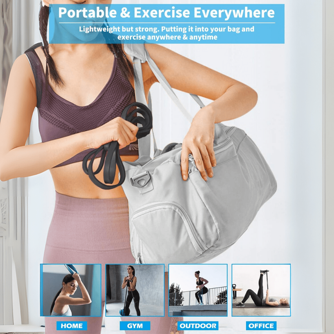 PulseLift Pull-Up Support Tyre Set For Strength Increase | Temsk