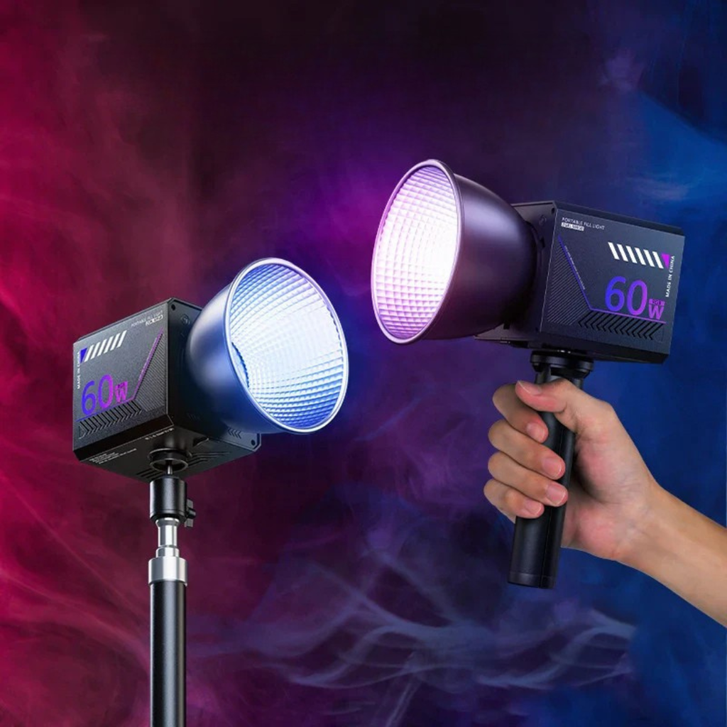 Portable RGB Video Light for Photography and Streaming | Temsk