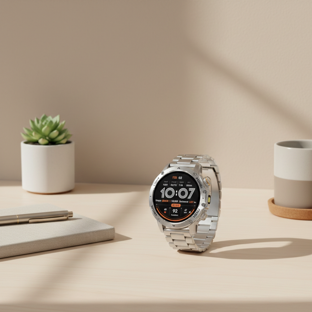 Rugged Outdoor Smartwatch With Waterproof Tactical Design And Long Battery Life | Temsk