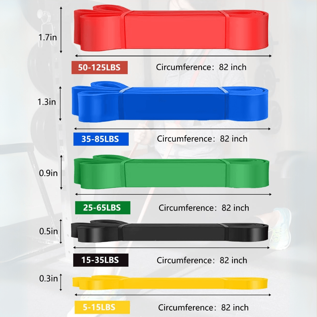 PulseLift Pull-Up Support Tyre Set For Strength Increase | Temsk