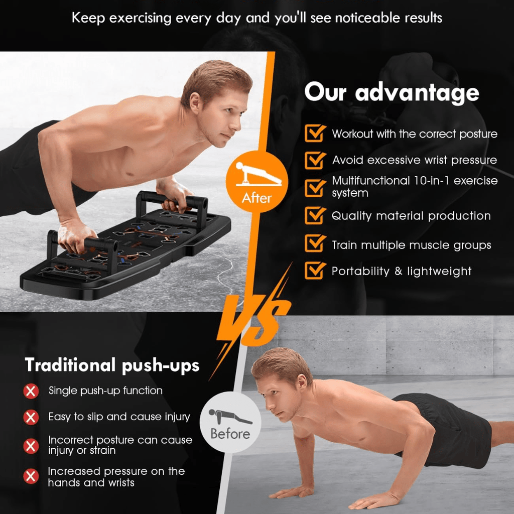 CoreFlex Compact Home Fitness Set For Strength Training And Full-Body Workouts | Temsk