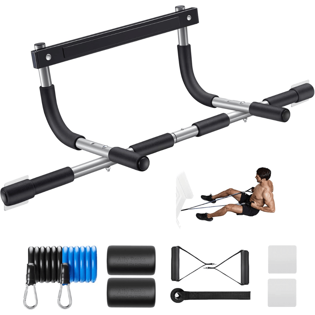 IronCore Pull-Up Bar for Door Frames, Steel Bar With 200 Kg Load Capacity | Temsk