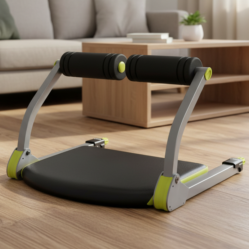 NovaFlex Compact Ab Crunch Trainer For Effective Abdominal Muscle Training | Temsk