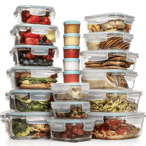 ClearNest 35-Piece Airtight Food Storage Set For Meal Prep And Organization Temsk