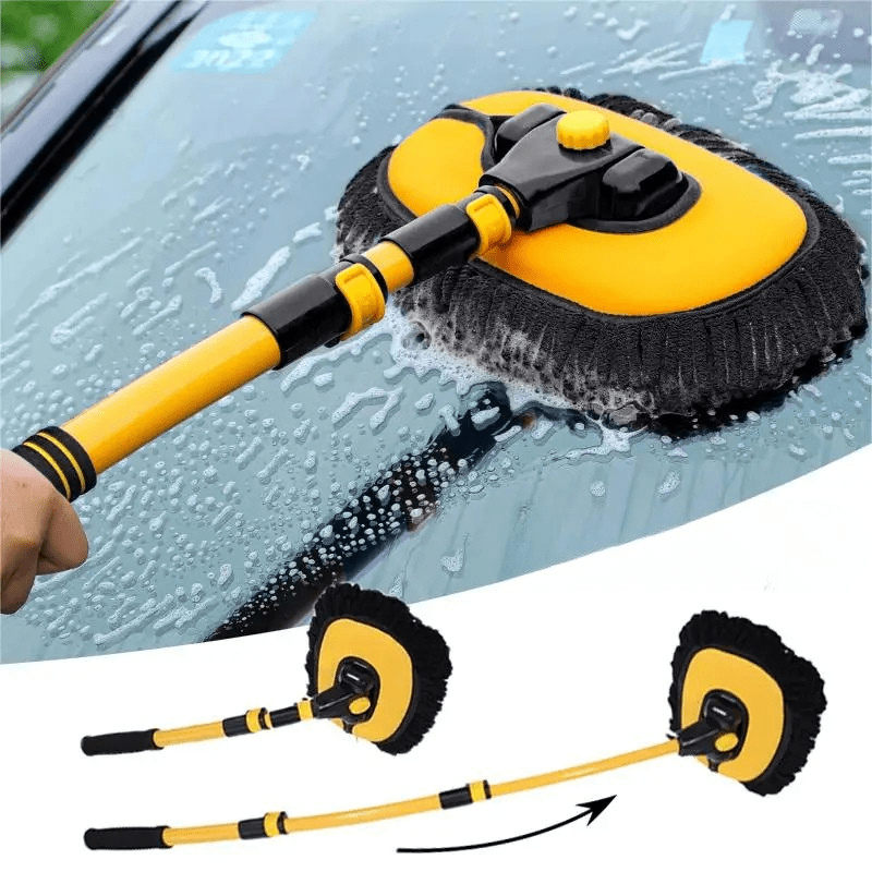 AeroSweep Pro mop na mytí aut s teleskopickým chenilovým kartáčem | Temsk