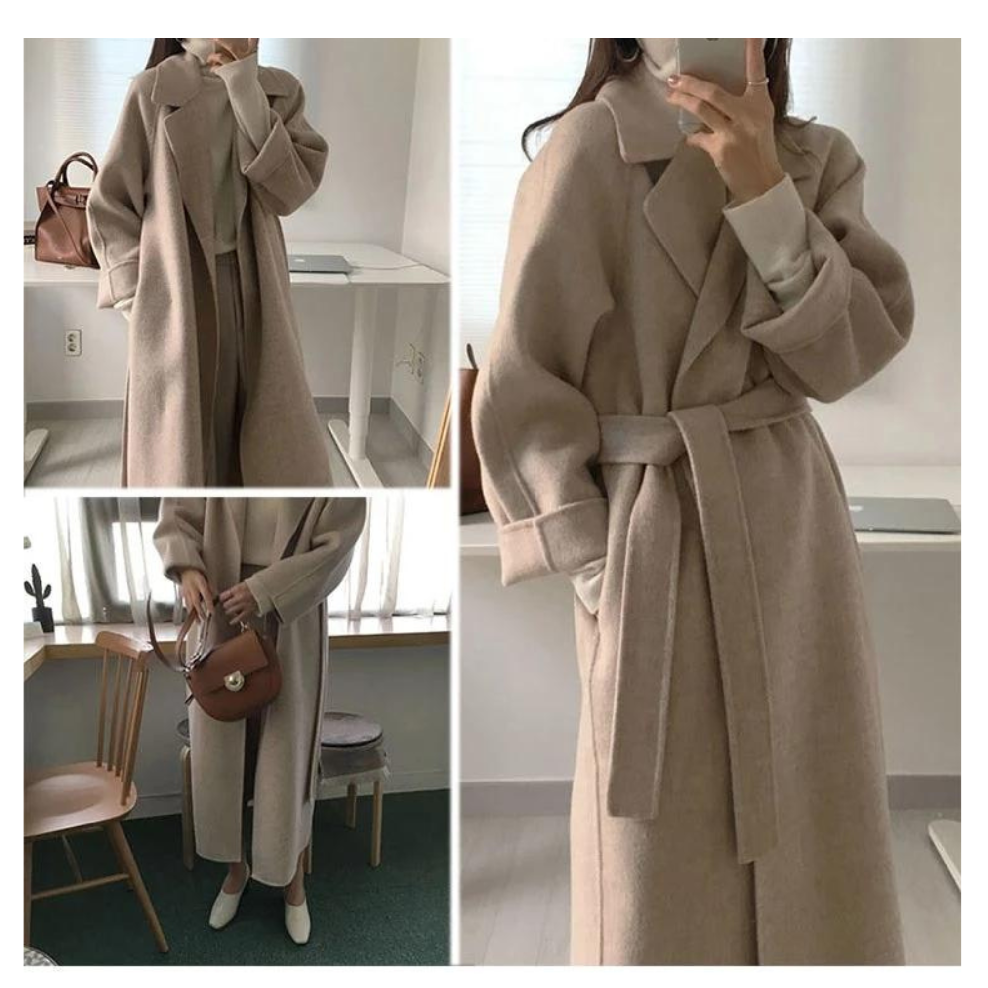 Ardent Sky Elegant Classic Winter Coat For Women Collection | Temsk