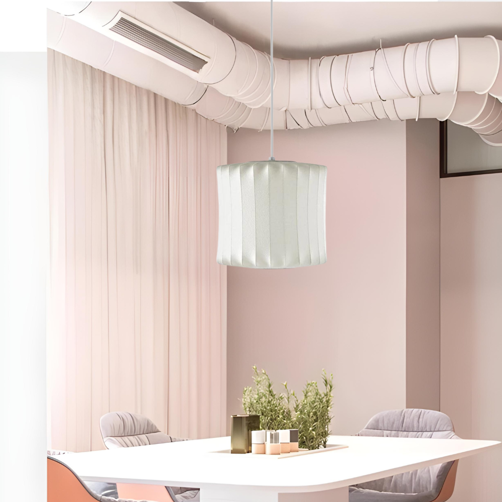 Lorine | Silk Bubble Pendant Lamp for Modern Interiors | Snurv | Temsk
