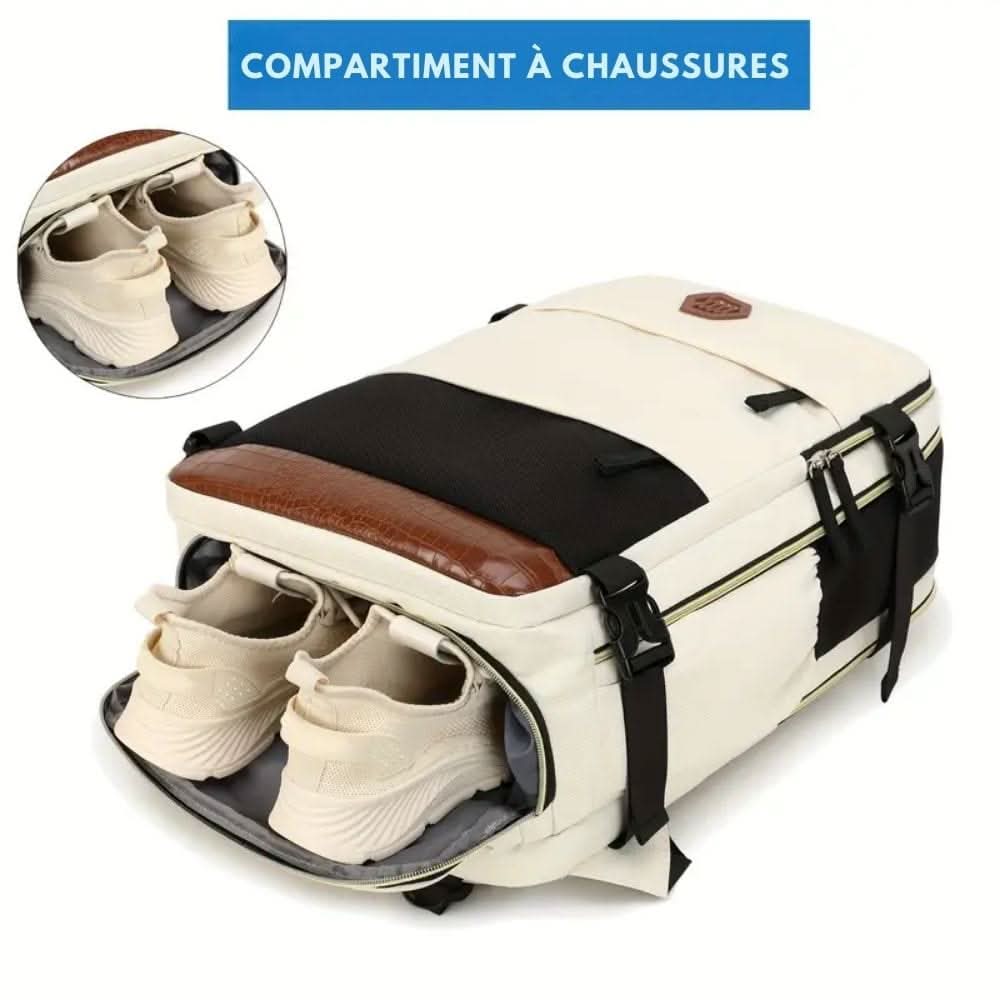 MetroFlex Pack Versatile Travel Backpack With Laptop Compartment And Shoe Compartment | Temsk