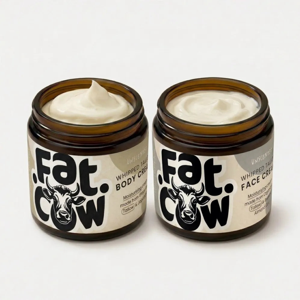 Grass-Fed Tallow Face & Body Cream Set | Temsk