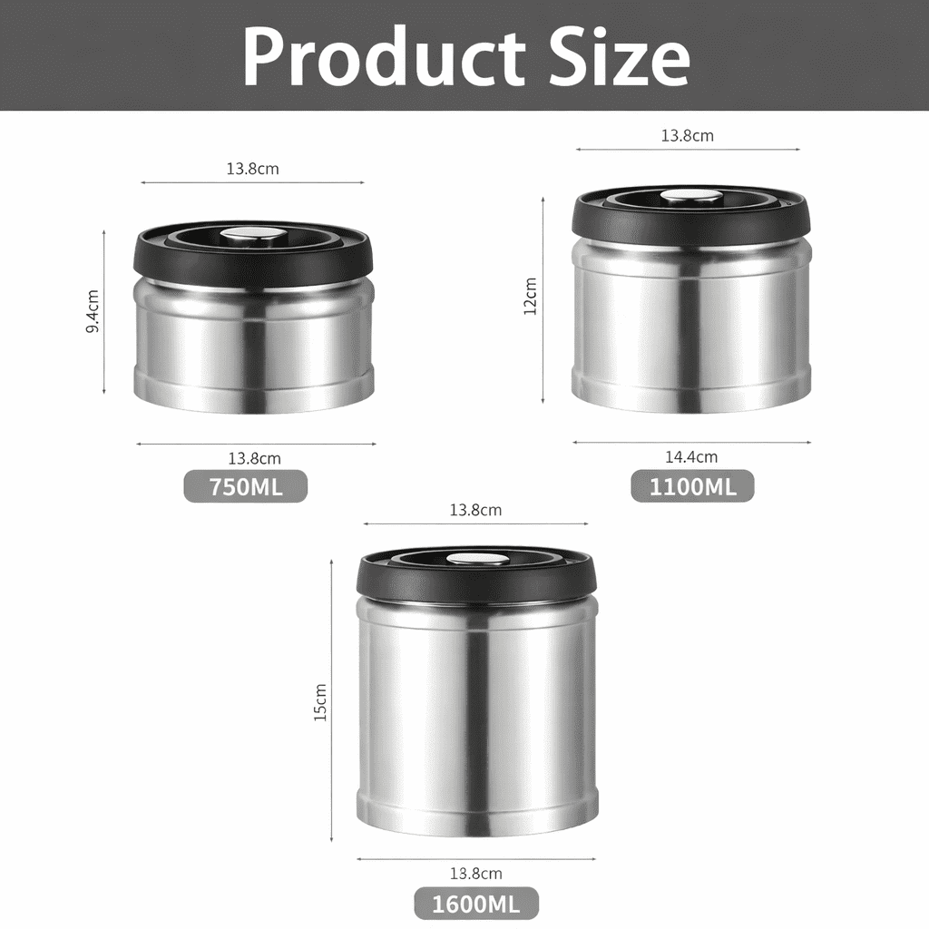 AromaVault Vacuum Freshness For Coffee And Dry Food | Temsk