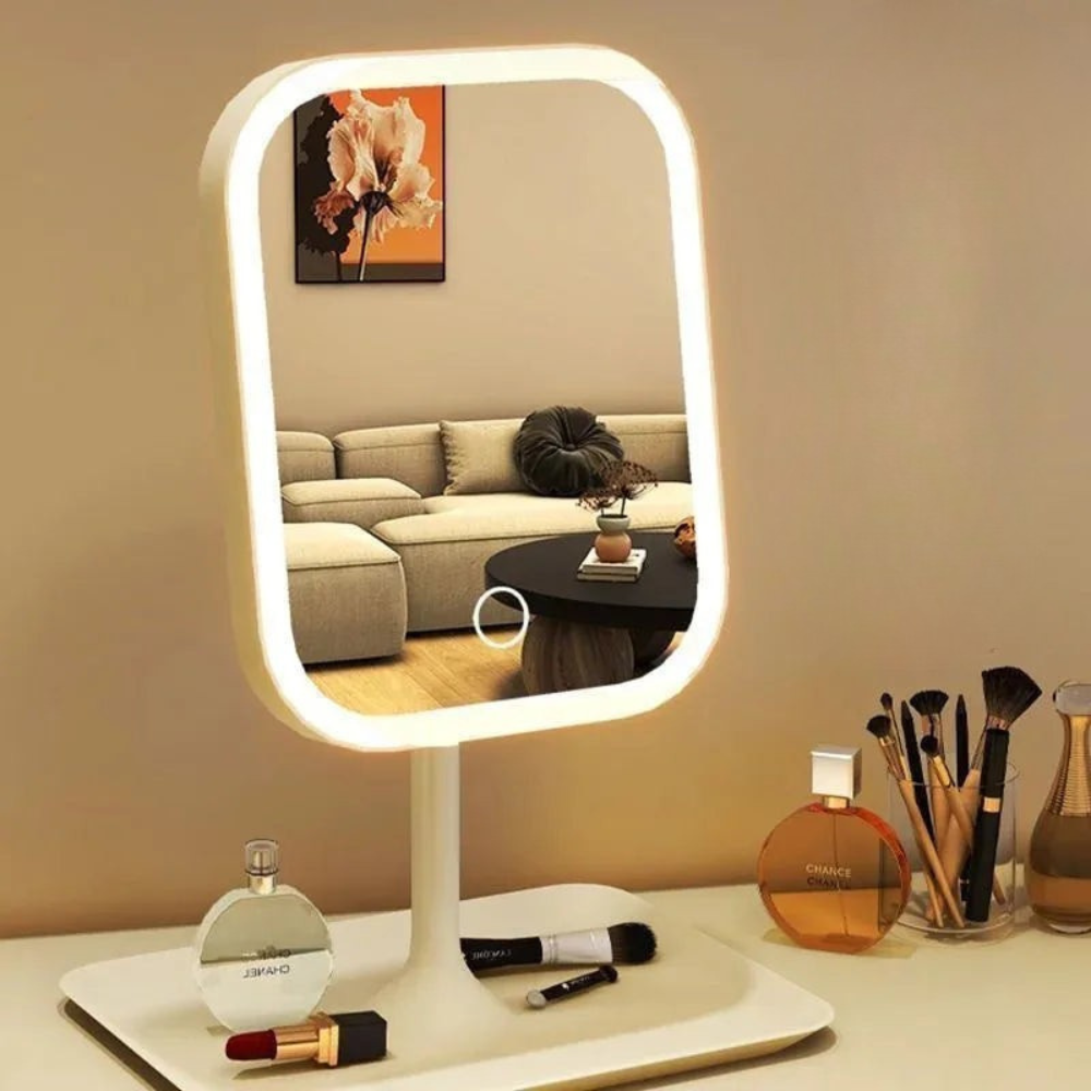 LED Schminkspiegel mit Touch-Steuerung und Schminkbeleuchtung | Temsk