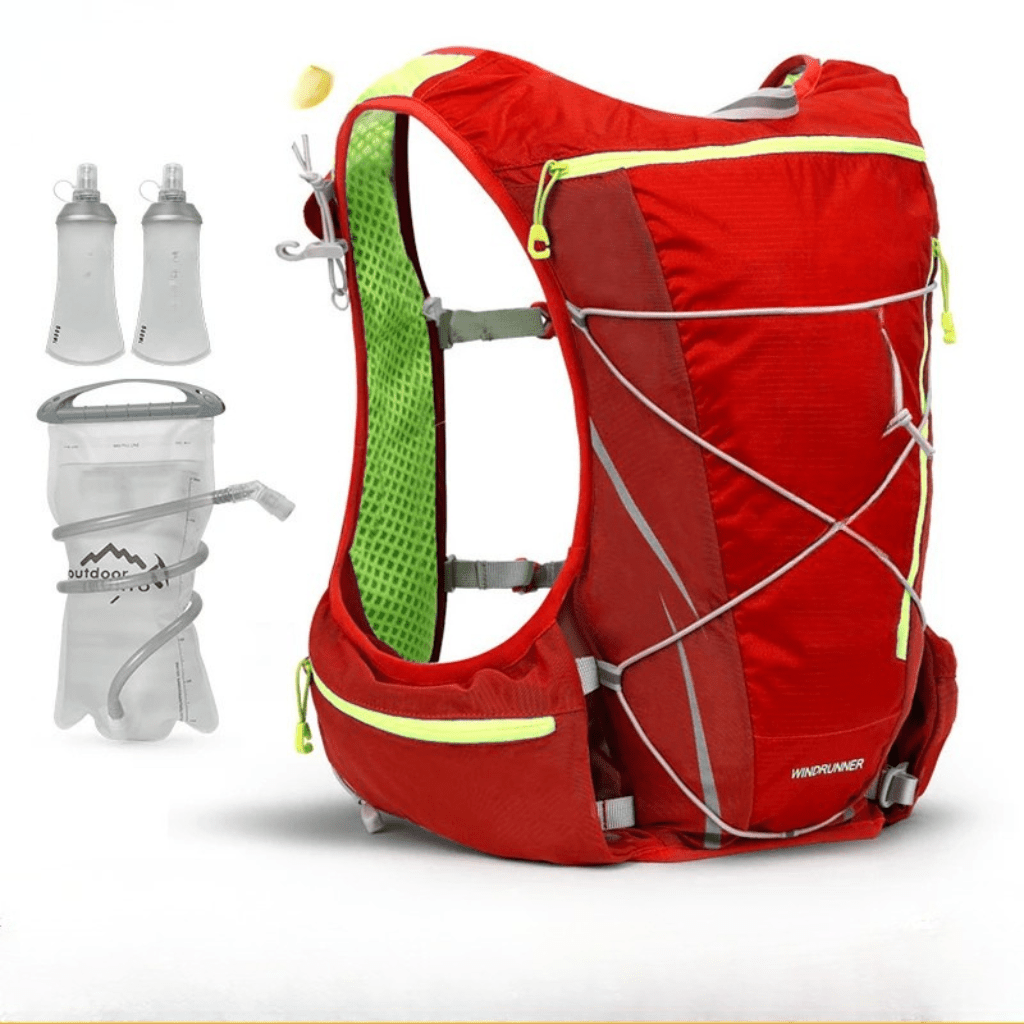 AeroHydra 8L Breathable Hydration Backpack With 1.5L Bladder For Running And Cycling | Temsk