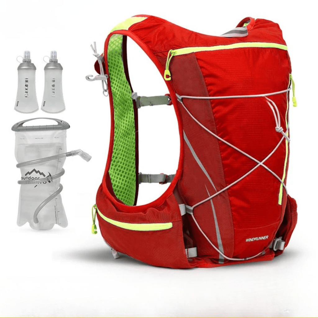 AeroHydra 8L Breathable Hydration Backpack With 1.5L Bladder For Running And Cycling | Temsk