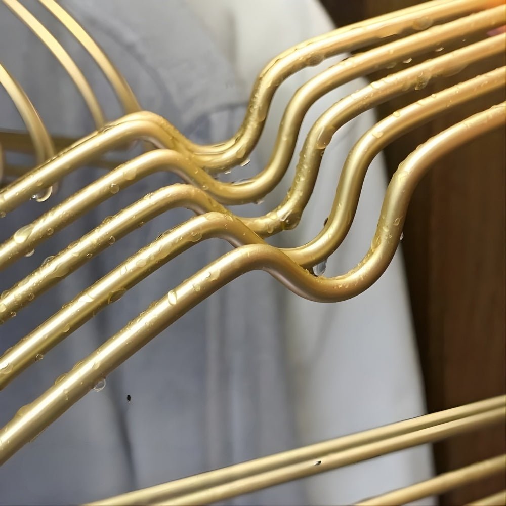 NovaHanger Ultra-Compact Space-Saving Hangers, 10-Pack For Tidy Wardrobes | Temsk