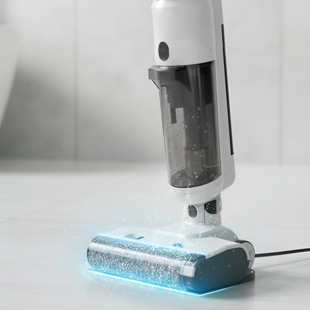 Cordless Vacuum Cleaner For Wet And Dry Floor Mopping | Temsk