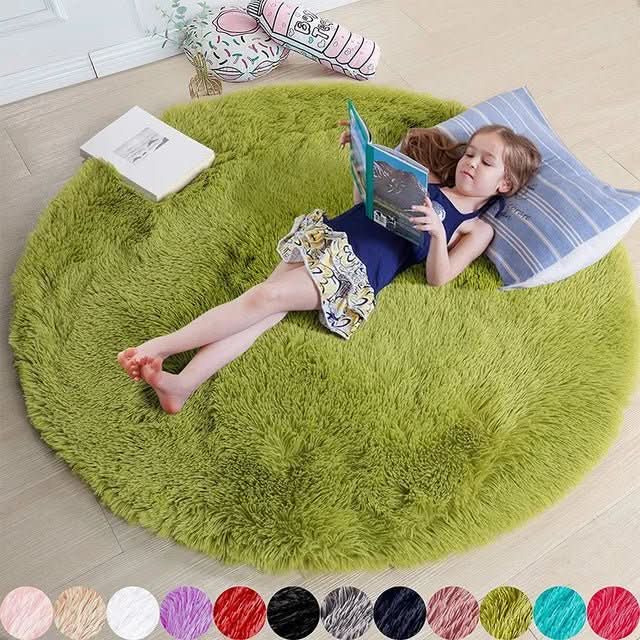 NimbusNest Luxury Soft Round Rug Ultra Plush For Cozy Living Rooms And Bedrooms | Temsk