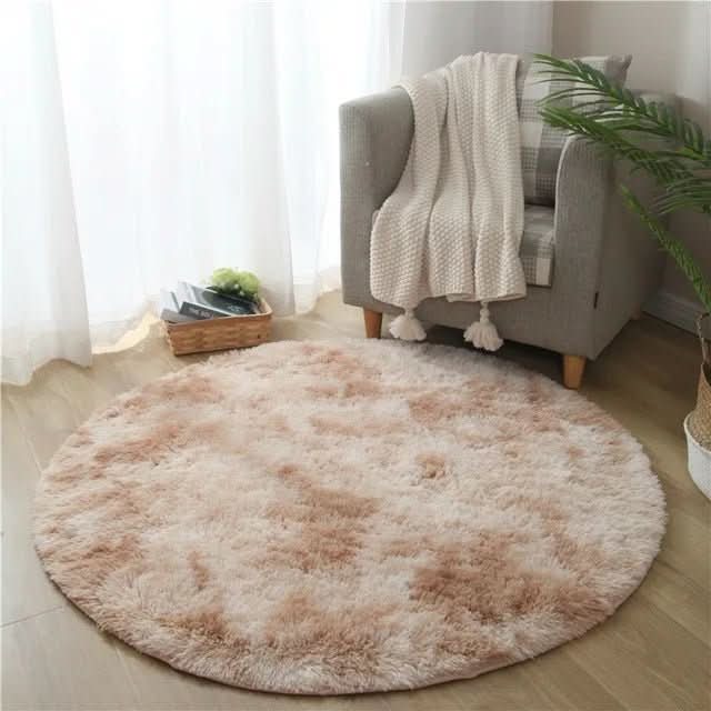NimbusNest Luxury Soft Round Rug Ultra Plush For Cozy Living Rooms And Bedrooms | Temsk