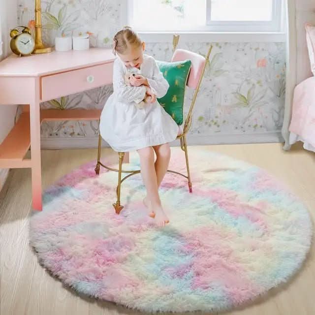 NimbusNest Luxury Soft Round Rug Ultra Plush For Cozy Living Rooms And Bedrooms | Temsk