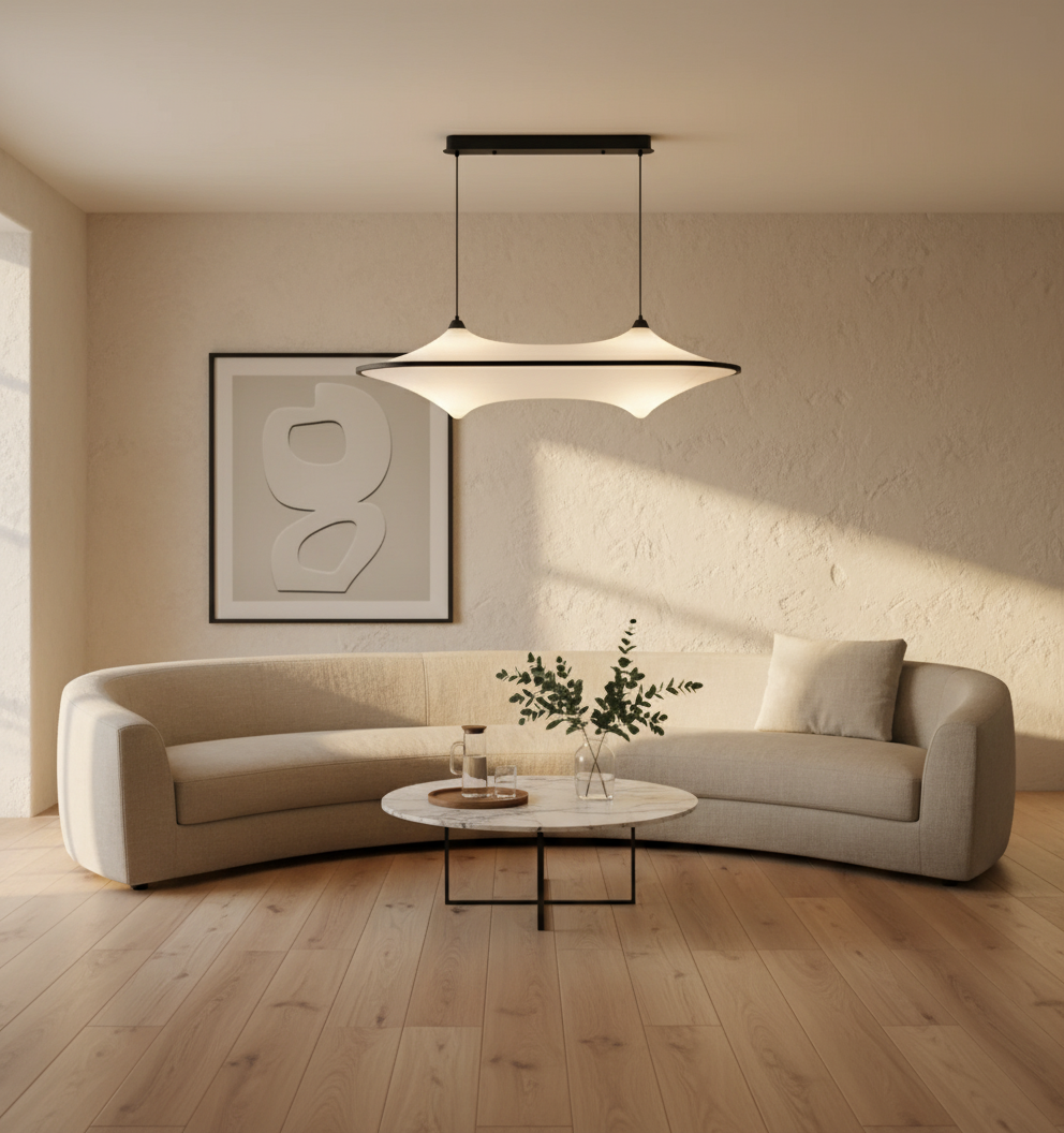 AstroLume Elegant Minimalist Iron Pendant Lighting Fixture | Temsk