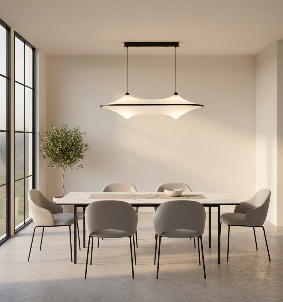 AstroLume Elegant Minimalist Iron Pendant Lighting Fixture | Temsk
