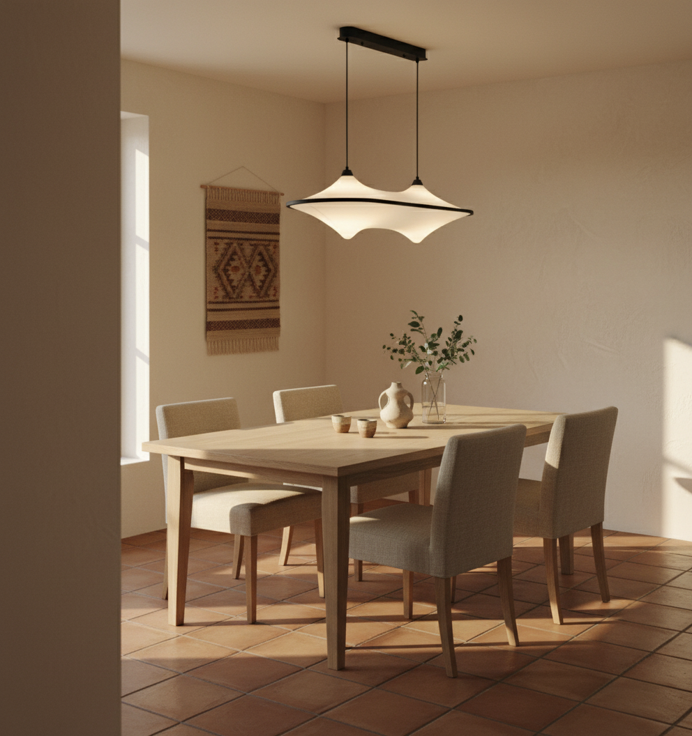 AstroLume Elegant Minimalist Iron Pendant Lighting Fixture | Temsk