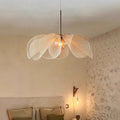 Vintage Fabric Flower Pendant Light Fixture, 12 Inches | Temsk