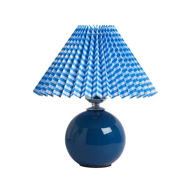Nova Vintage Pleated Table Lamp With Classic Charm | Temsk