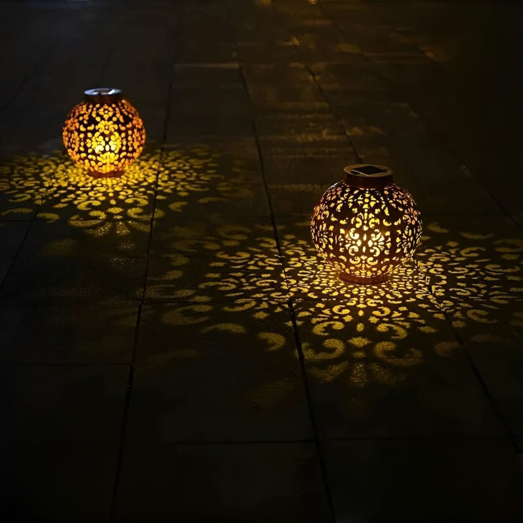 Aurora Garden Vintage Solar Garden Light for Timeless Elegance | Temsk