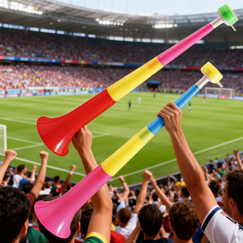 Portable Vuvuzela Horns For Stadium Cheer And Party Noise | Temsk