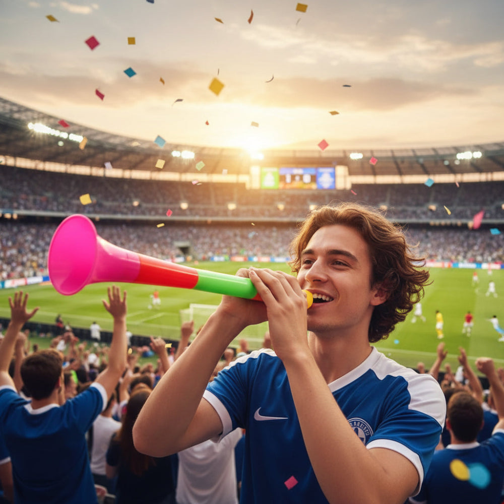 Portable Vuvuzela Horns For Stadium Cheer And Party Noise | Temsk