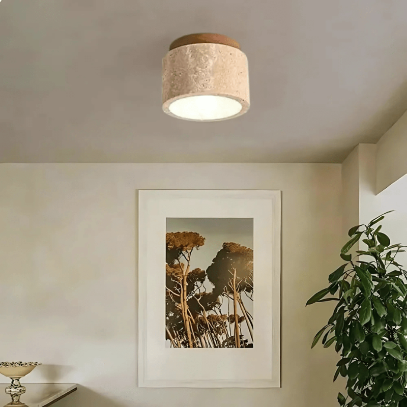 WhisperWood LED Lamp Minimalist Wood Light for a Calm Atmosphere | Temsk