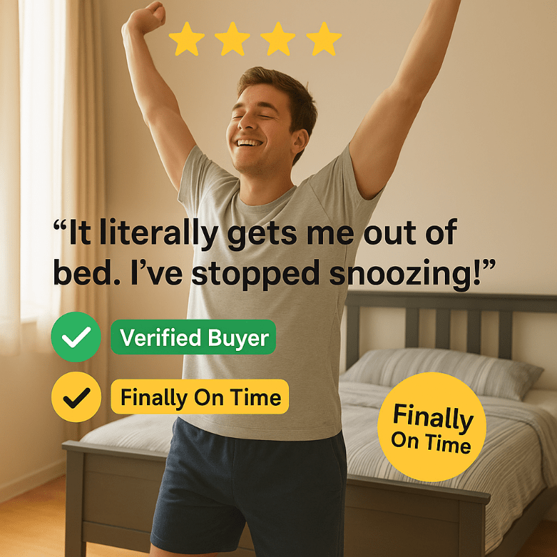 FloorPulse Intelligent Carpet Alarm Clock With Pressure Sensor for Heavy Sleepers | Temsk