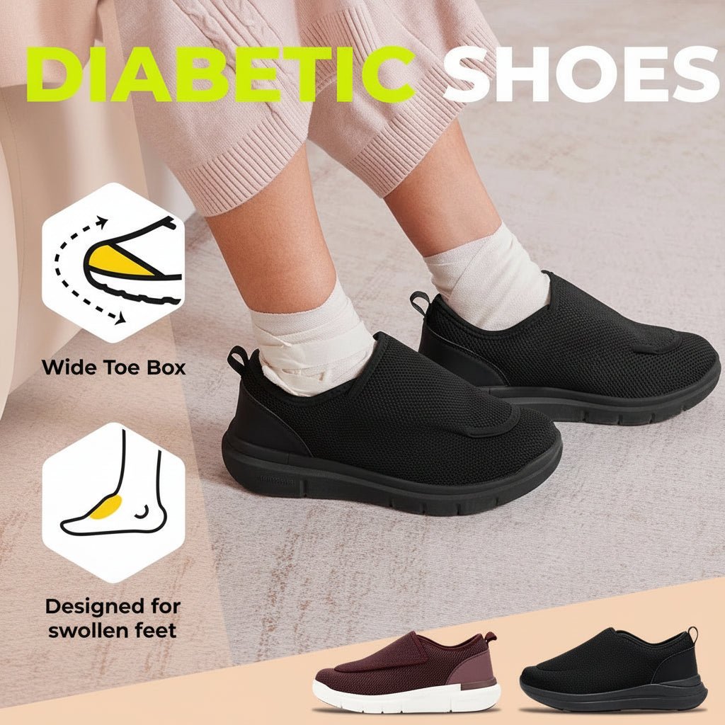 CalmStride Extra Wide Women's Walking Shoes With Adjustable Fit | Temsk